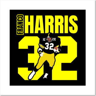 Franco Harris 32 Posters and Art